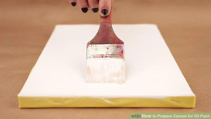 How To Prime Your Canvas For Painting in 7 Easy Steps