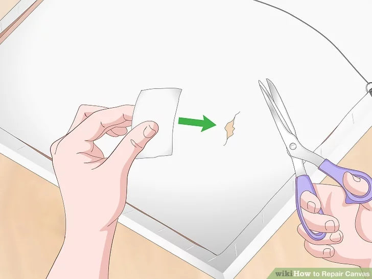 How To Repair Your Damaged Painting Canvas in Six Steps