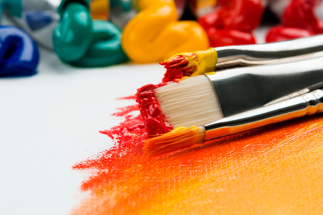 How to Clean Your Artist Paint Brushes