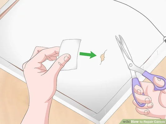 How To Repair Your Damaged Painting Canvas in Six Steps